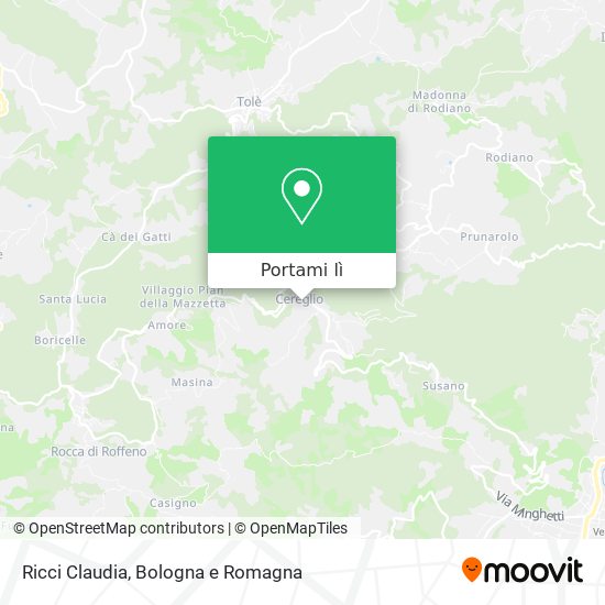 Mappa Ricci Claudia