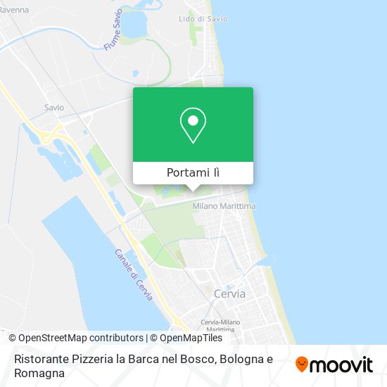 Come arrivare a Ristorante Pizzeria la Barca nel Bosco a Bologna e