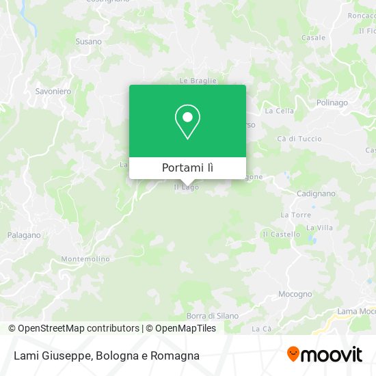 Mappa Lami Giuseppe