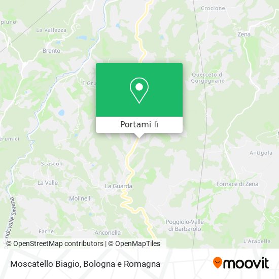 Mappa Moscatello Biagio