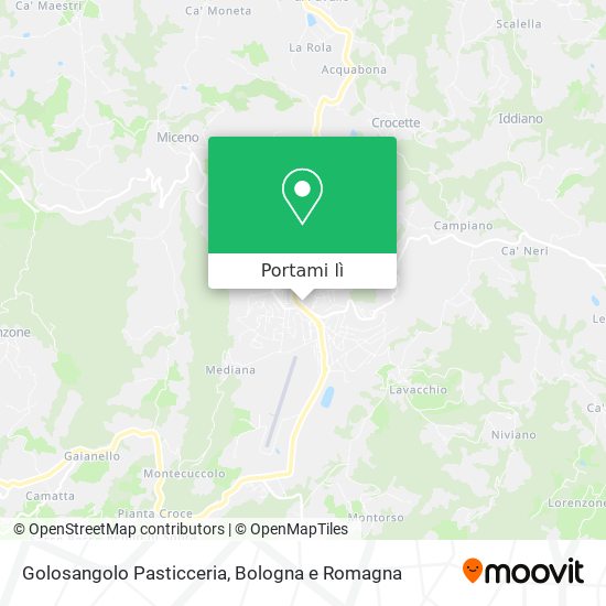 Mappa Golosangolo Pasticceria