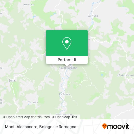 Mappa Monti Alessandro