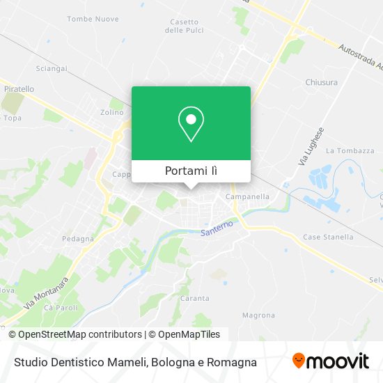Mappa Studio Dentistico Mameli