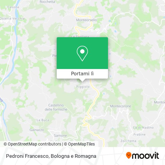 Mappa Pedroni Francesco