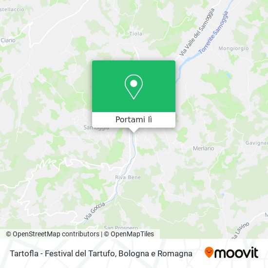 Mappa Tartofla - Festival del Tartufo