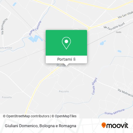 Mappa Giuliani Domenico