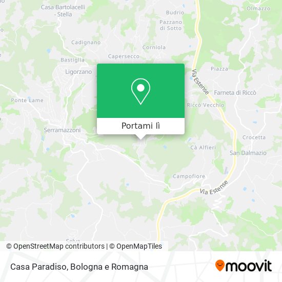 Mappa Casa Paradiso
