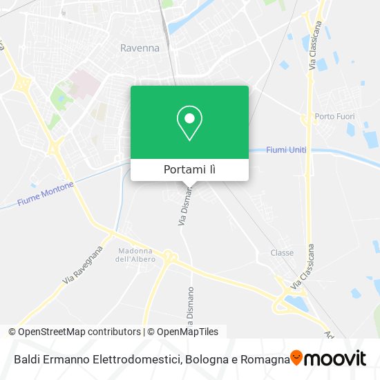 Mappa Baldi Ermanno Elettrodomestici