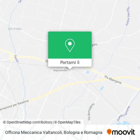 Mappa Officina Meccanica Valtancoli