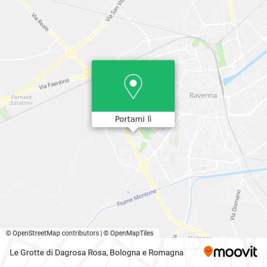 Mappa Le Grotte di Dagrosa Rosa