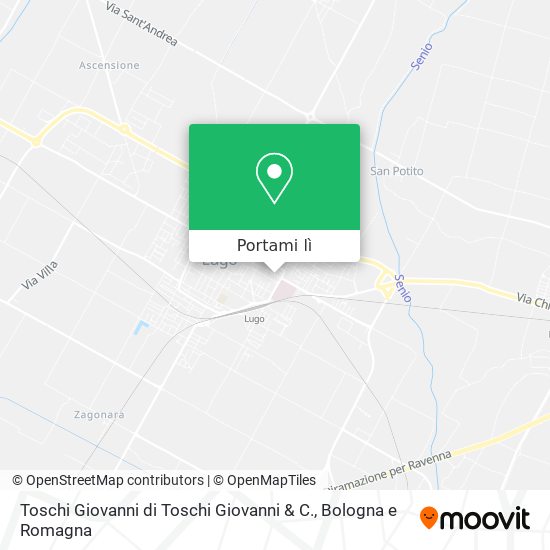Mappa Toschi Giovanni di Toschi Giovanni & C.