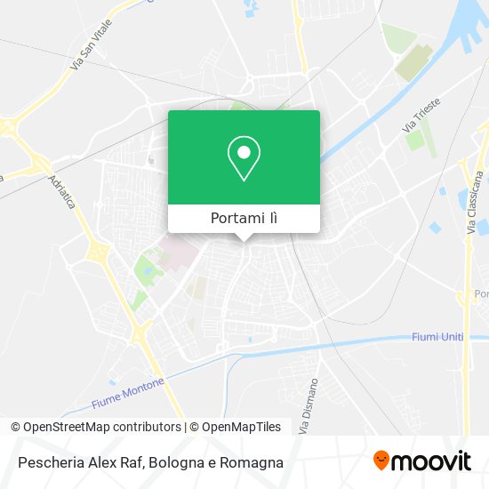 Mappa Pescheria Alex Raf