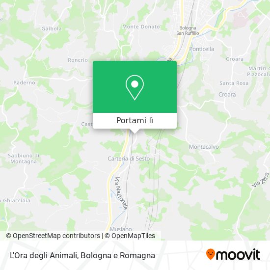 Mappa L'Ora degli Animali