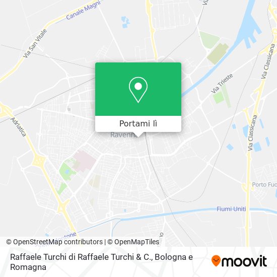 Mappa Raffaele Turchi di Raffaele Turchi & C.