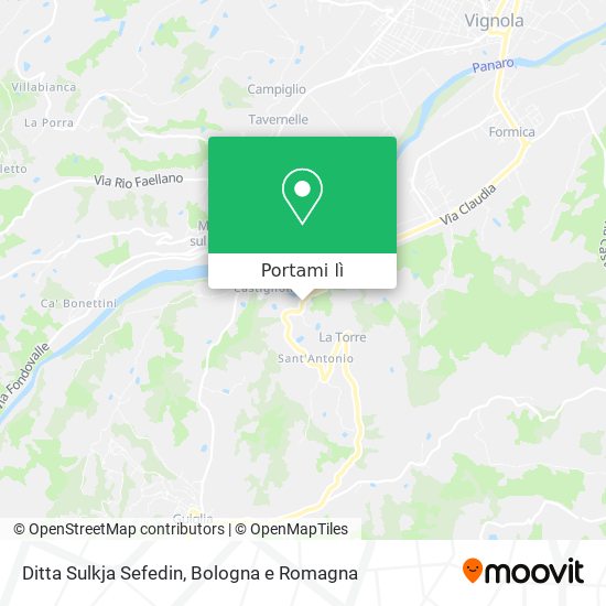 Mappa Ditta Sulkja Sefedin