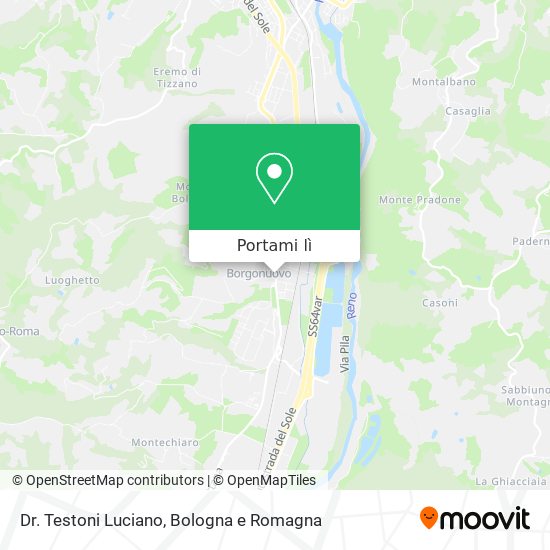Mappa Dr. Testoni Luciano
