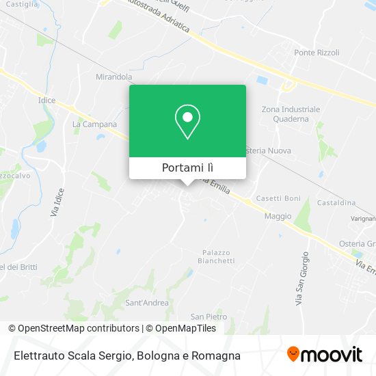 Mappa Elettrauto Scala Sergio