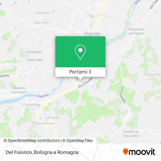Mappa Del Foionco