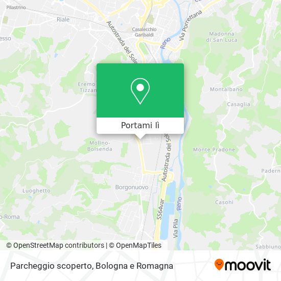Mappa Parcheggio scoperto
