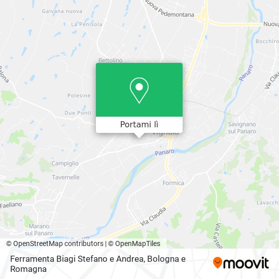 Mappa Ferramenta Biagi Stefano e Andrea