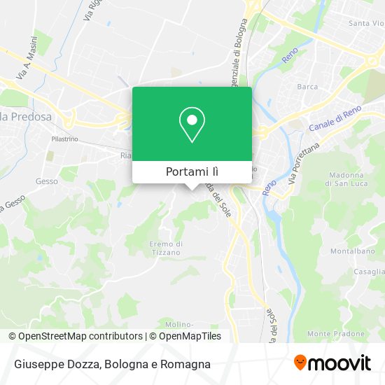 Mappa Giuseppe Dozza
