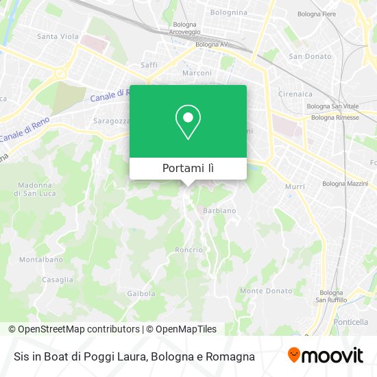 Mappa Sis in Boat di Poggi Laura