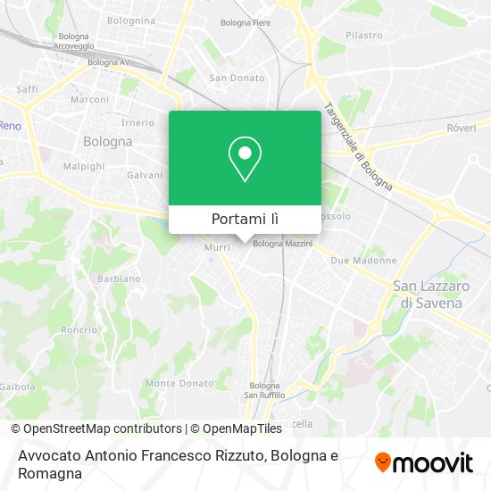 Mappa Avvocato Antonio Francesco Rizzuto