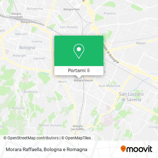 Mappa Morara Raffaella