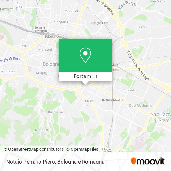 Mappa Notaio Peirano Piero