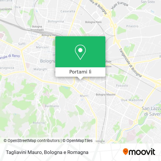 Mappa Tagliavini Mauro