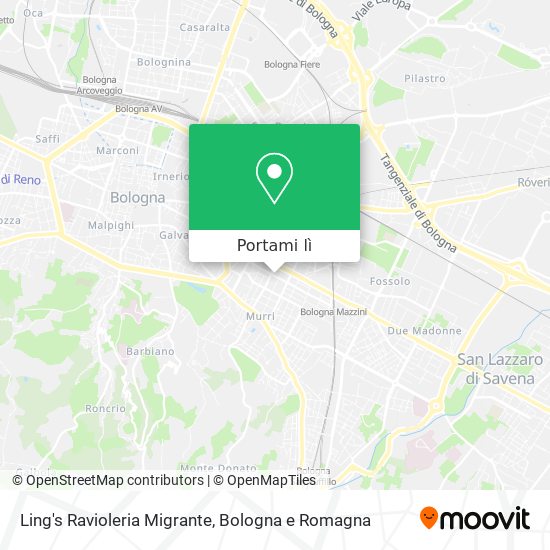 Mappa Ling's Ravioleria Migrante