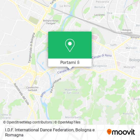 Mappa I.D.F. International Dance Federation