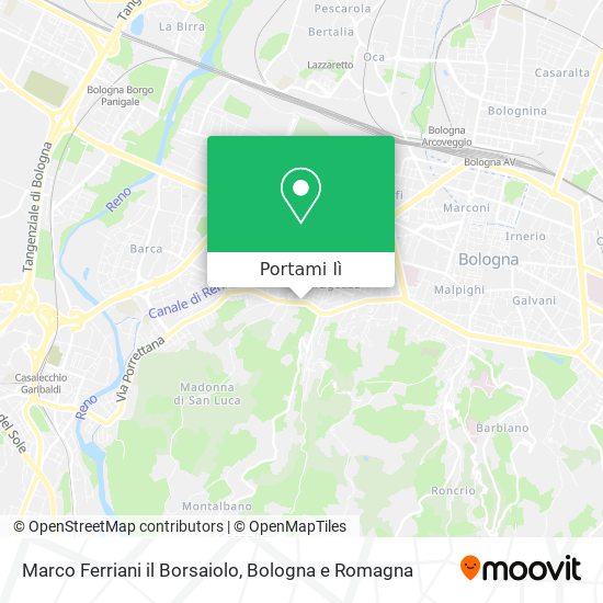 Mappa Marco Ferriani il Borsaiolo