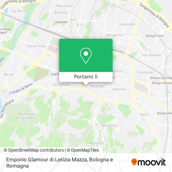 Mappa Emporio Glamour di Letizia Mazza
