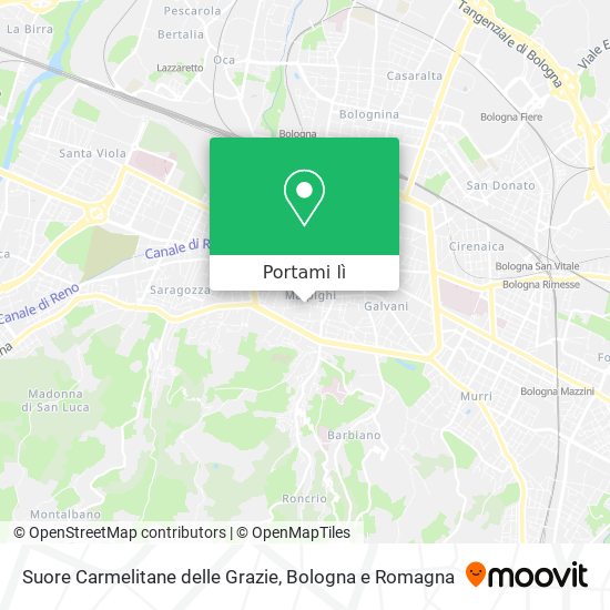 Mappa Suore Carmelitane delle Grazie