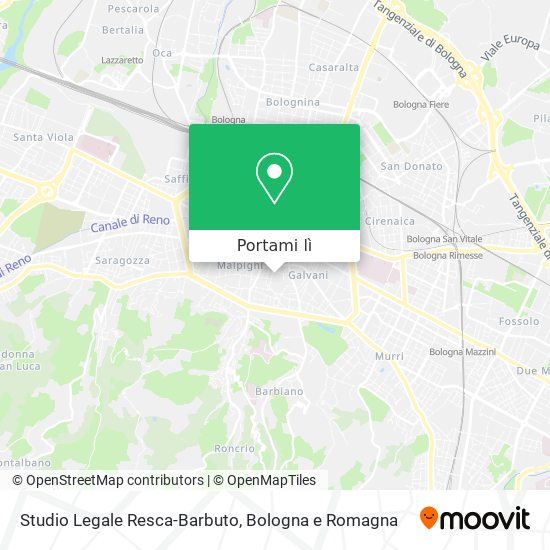Mappa Studio Legale Resca-Barbuto