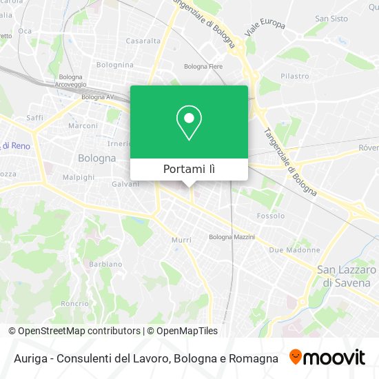 Mappa Auriga - Consulenti del Lavoro