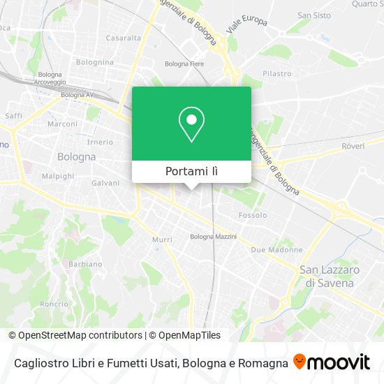 Mappa Cagliostro Libri e Fumetti Usati