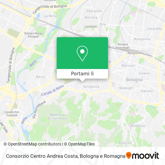 Mappa Consorzio Centro Andrea Costa