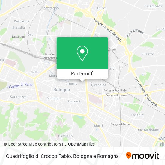 Mappa Quadrifoglio di Crocco Fabio