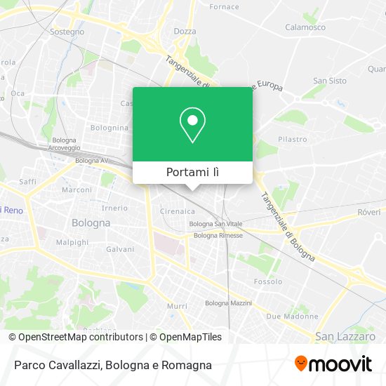 Mappa Parco Cavallazzi