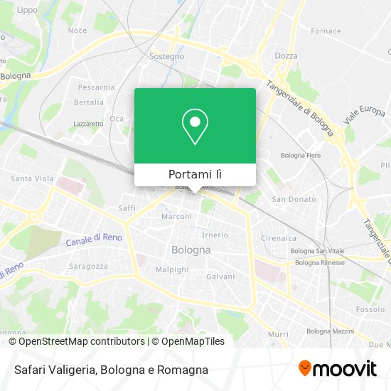 Mappa Safari Valigeria