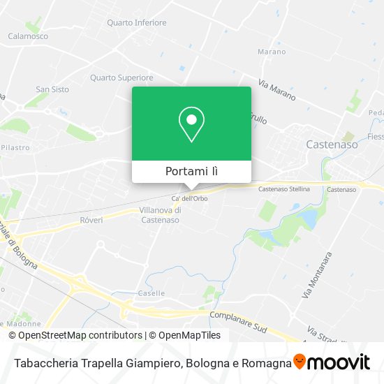 Mappa Tabaccheria Trapella Giampiero