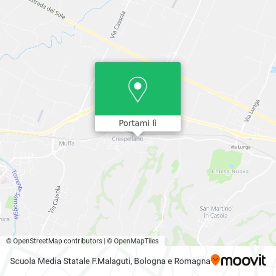 Mappa Scuola Media Statale F.Malaguti