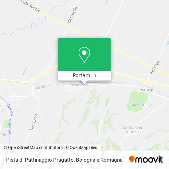Mappa Pista di Pattinaggio Pragatto
