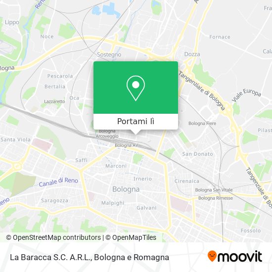 Mappa La Baracca S.C. A.R.L.