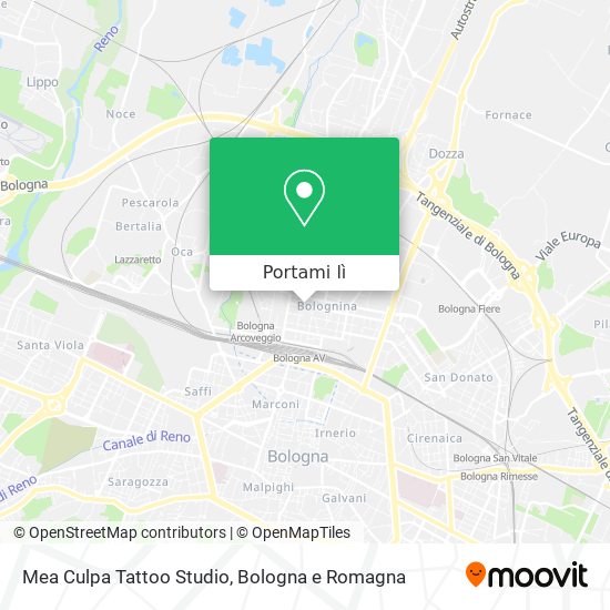 Mappa Mea Culpa Tattoo Studio