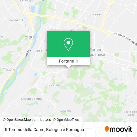 Mappa Il Tempio della Carne