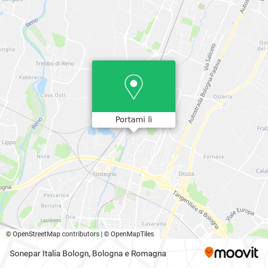 Mappa Sonepar Italia Bologn