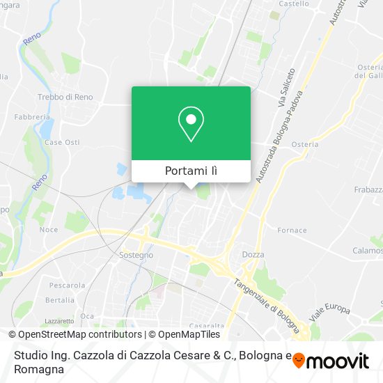 Mappa Studio Ing. Cazzola di Cazzola Cesare & C.